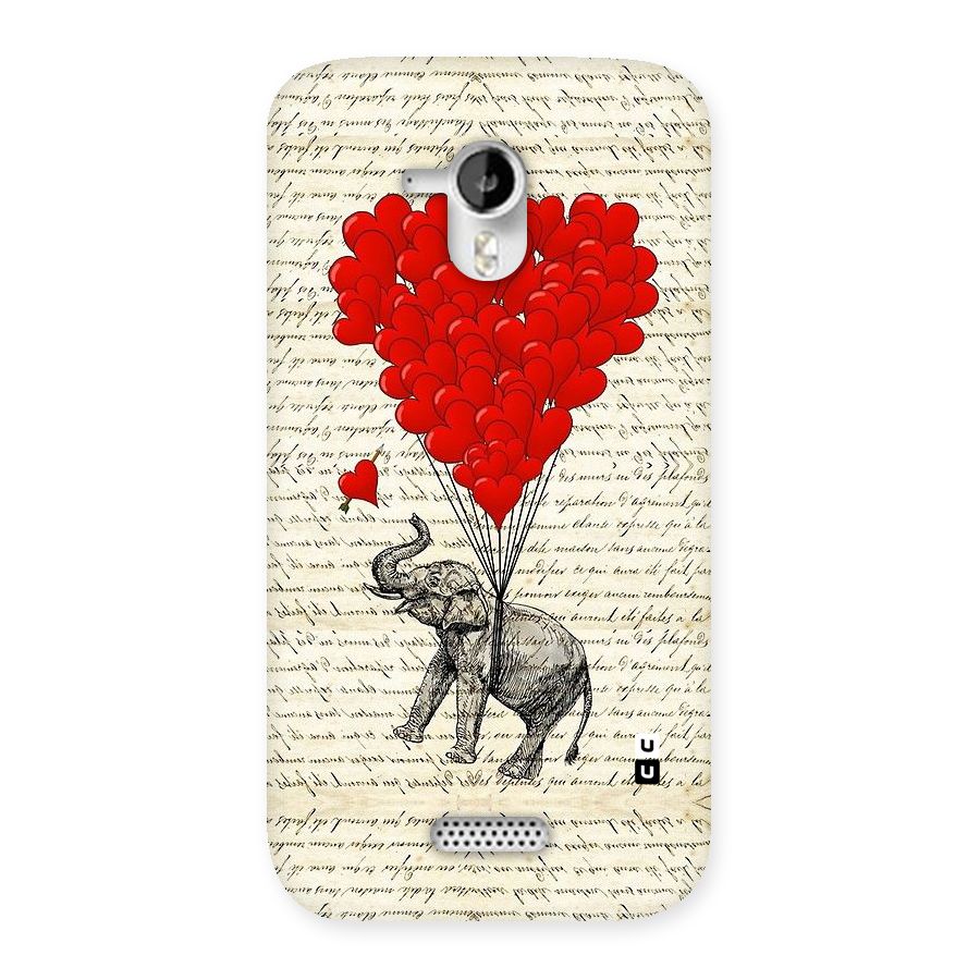 Love Weight Back Case for Micromax Canvas HD A116