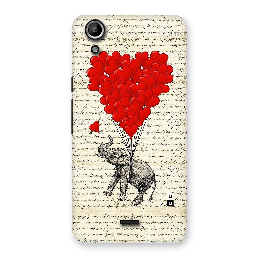Love Weight Back Case for Micromax Canvas Selfie Lens Q345