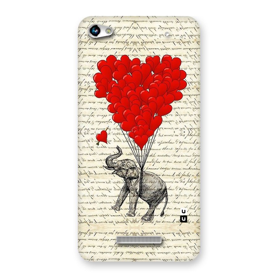 Love Weight Back Case for Micromax Hue 2
