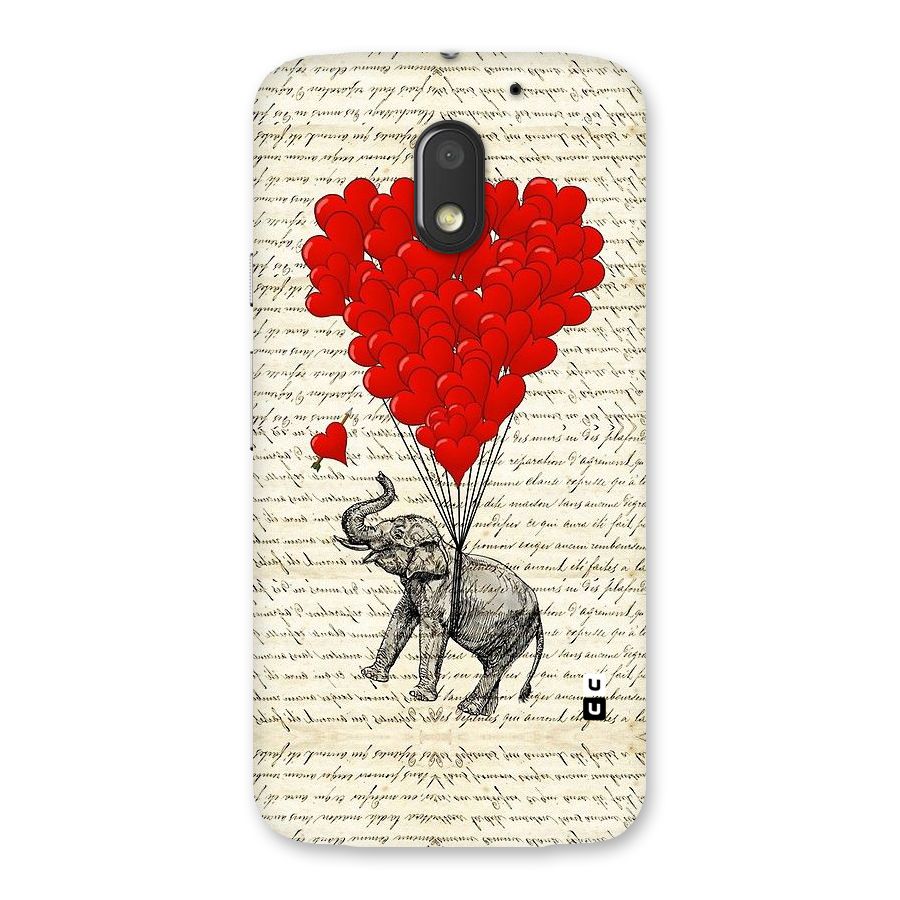 Love Weight Back Case for Moto E3 Power