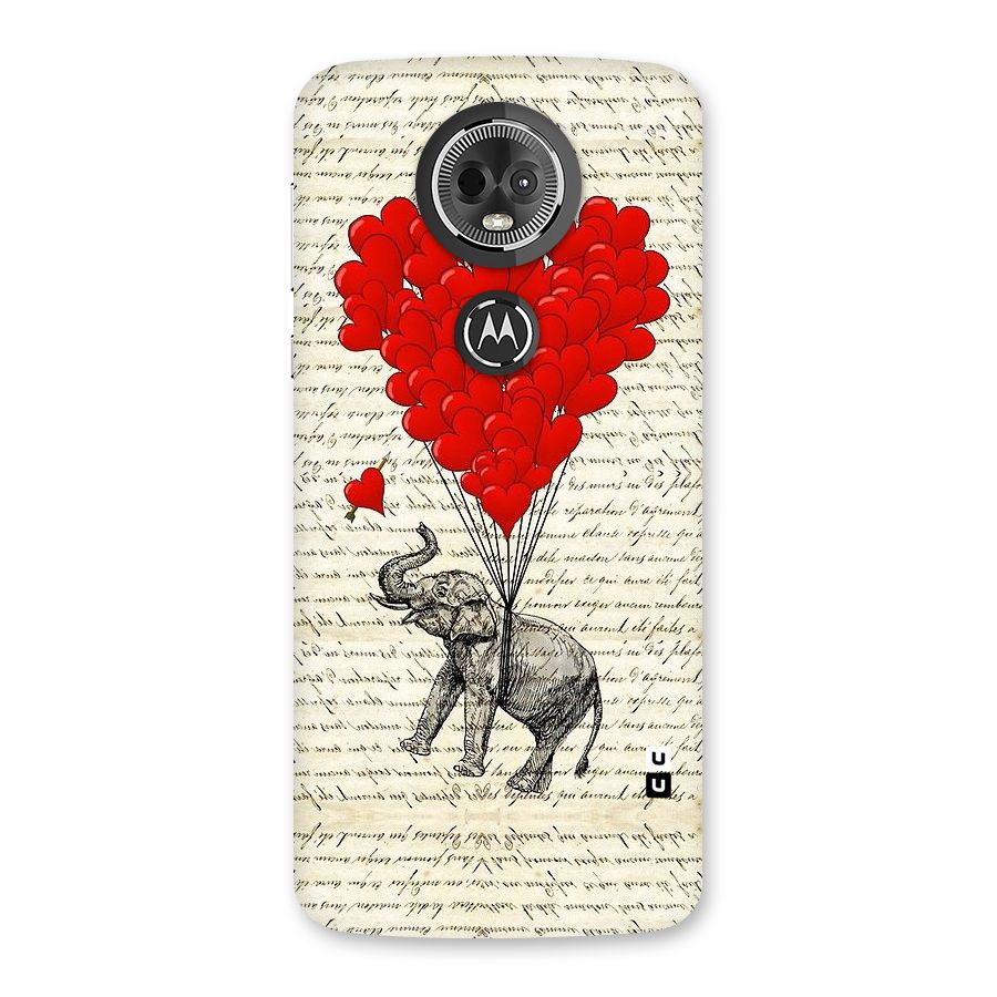 Love Weight Back Case for Moto E5 Plus