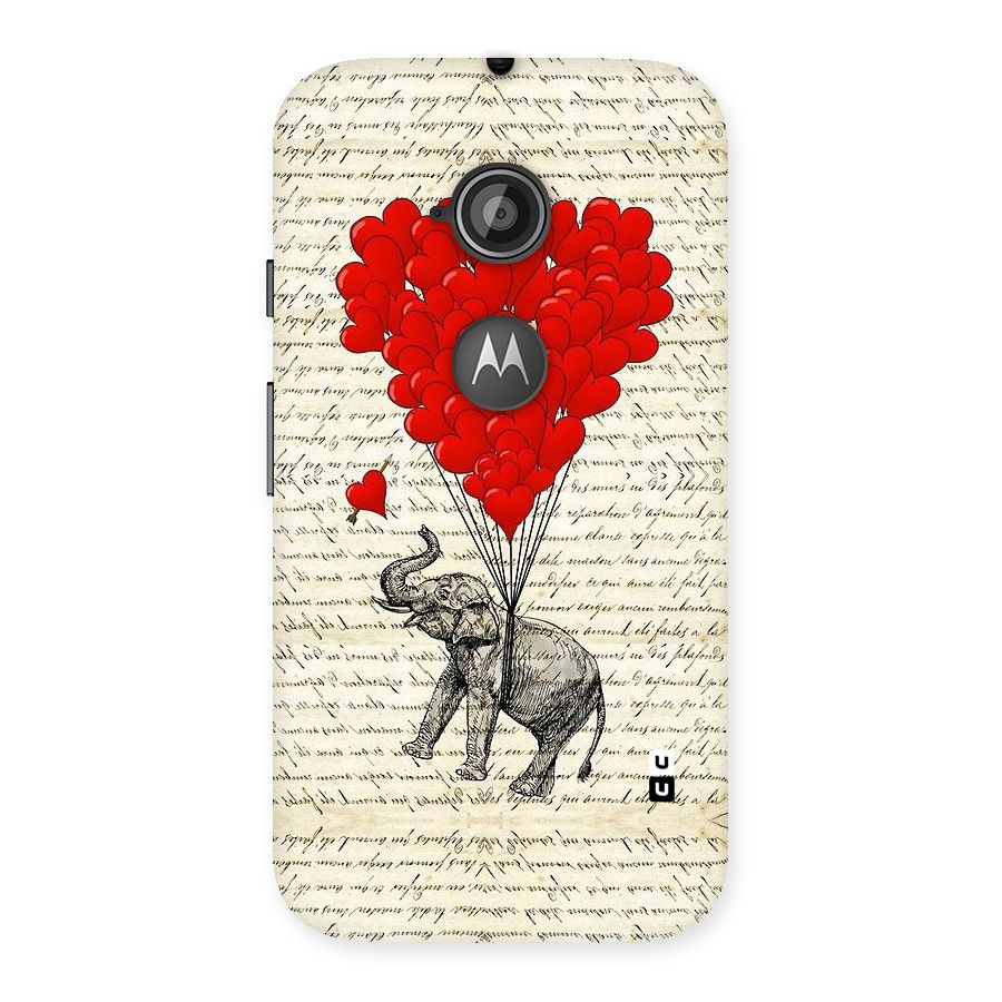 Love Weight Back Case for Moto E 2nd Gen