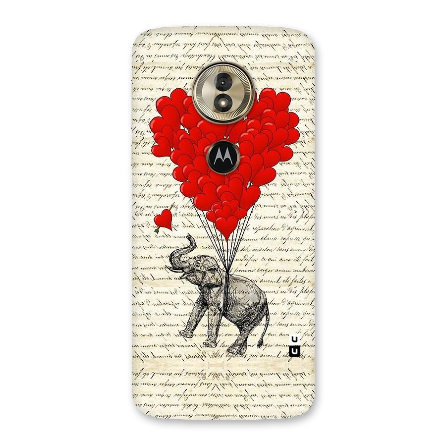 Love Weight Back Case for Moto G6 Play
