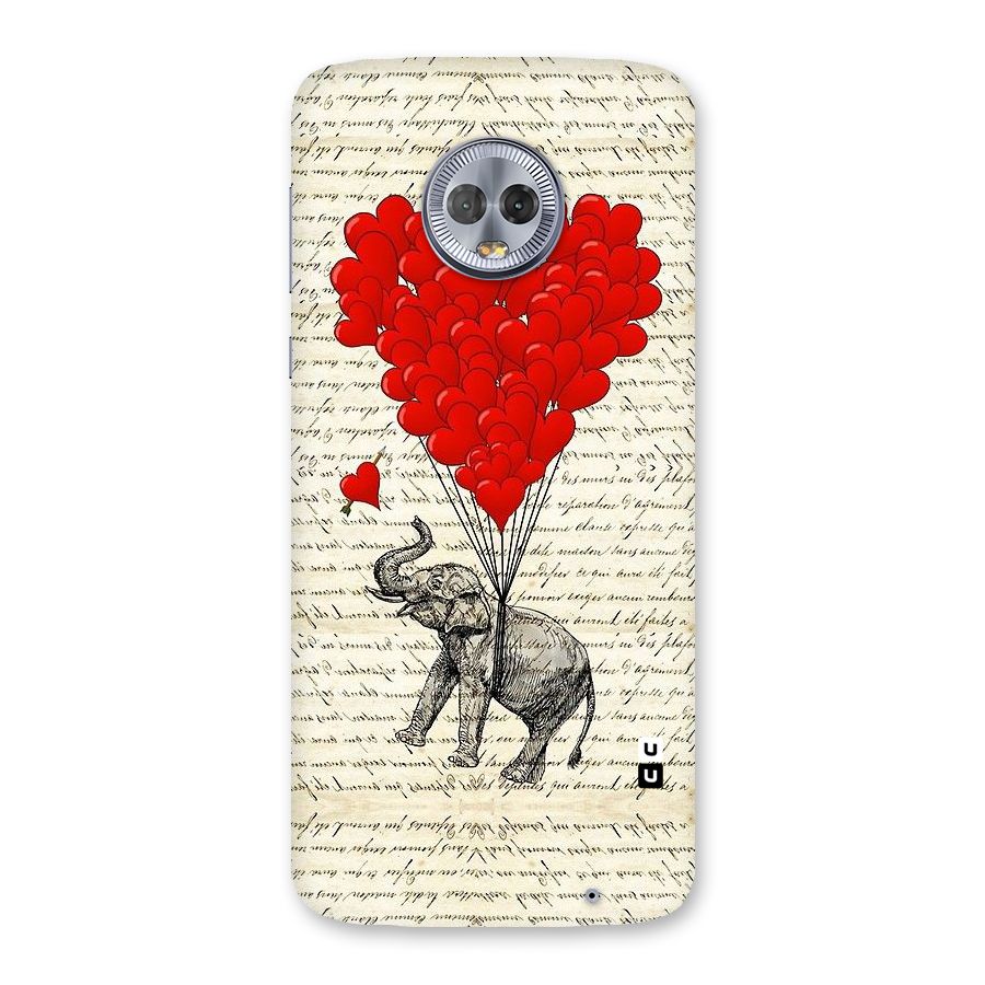 Love Weight Back Case for Moto G6 Plus