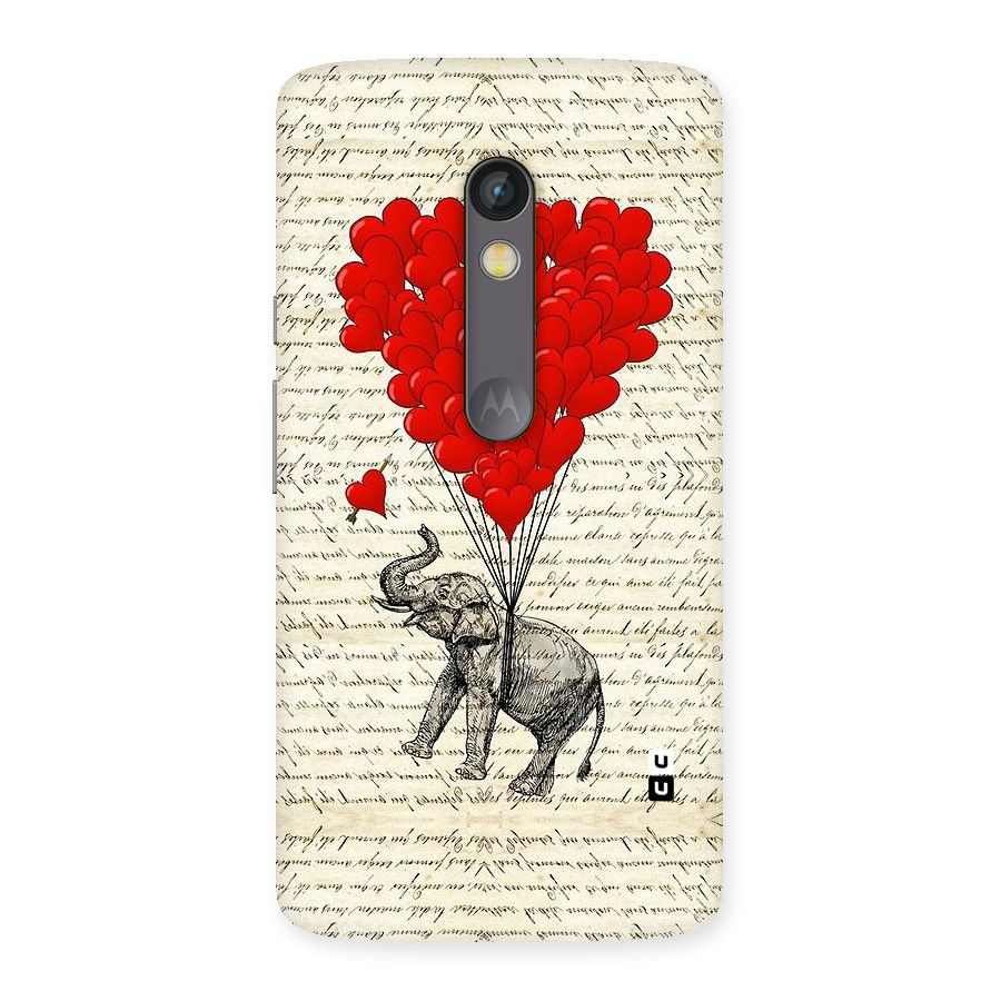 Love Weight Back Case for Moto X Play
