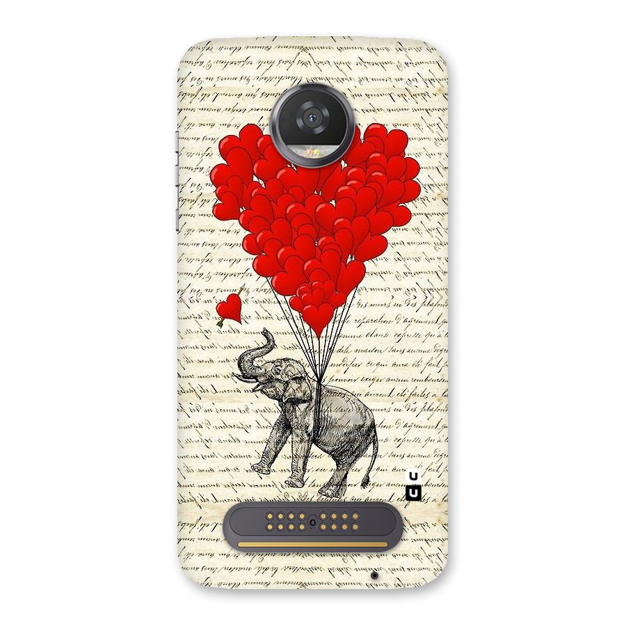 Love Weight Back Case for Moto Z2 Play