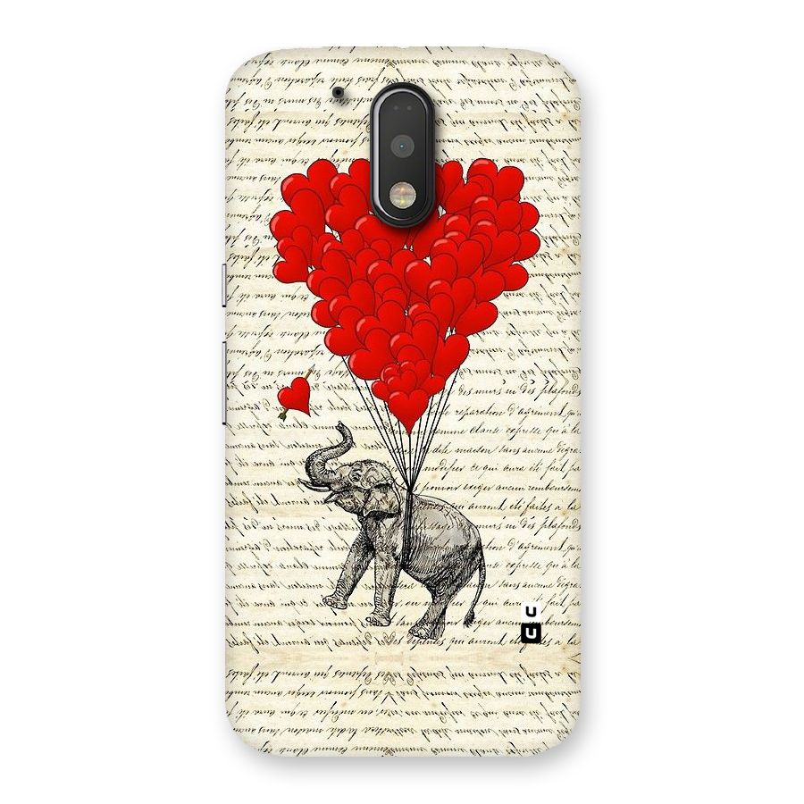 Love Weight Back Case for Motorola Moto G4 Plus