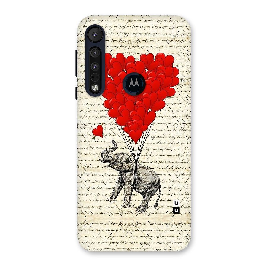 Love Weight Back Case for Motorola One Macro