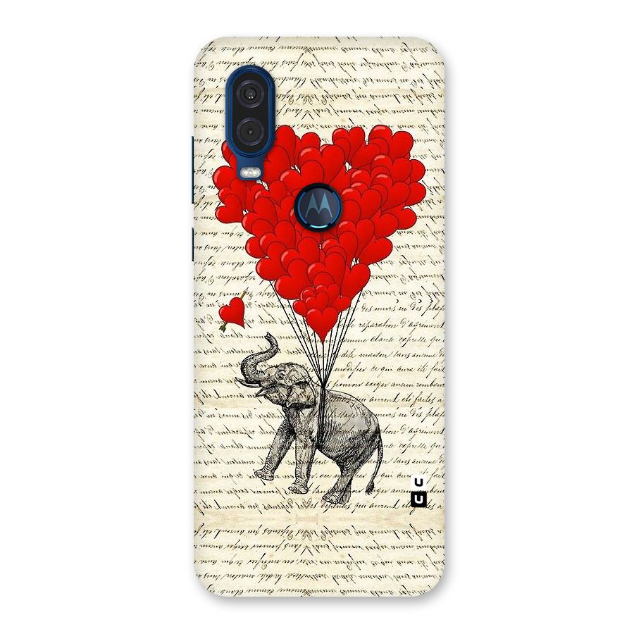 Love Weight Back Case for Motorola One Vision
