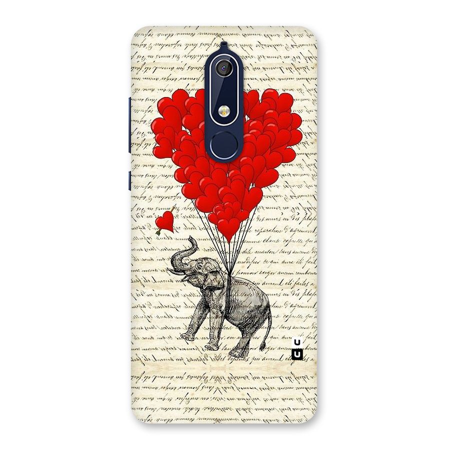 Love Weight Back Case for Nokia 5.1