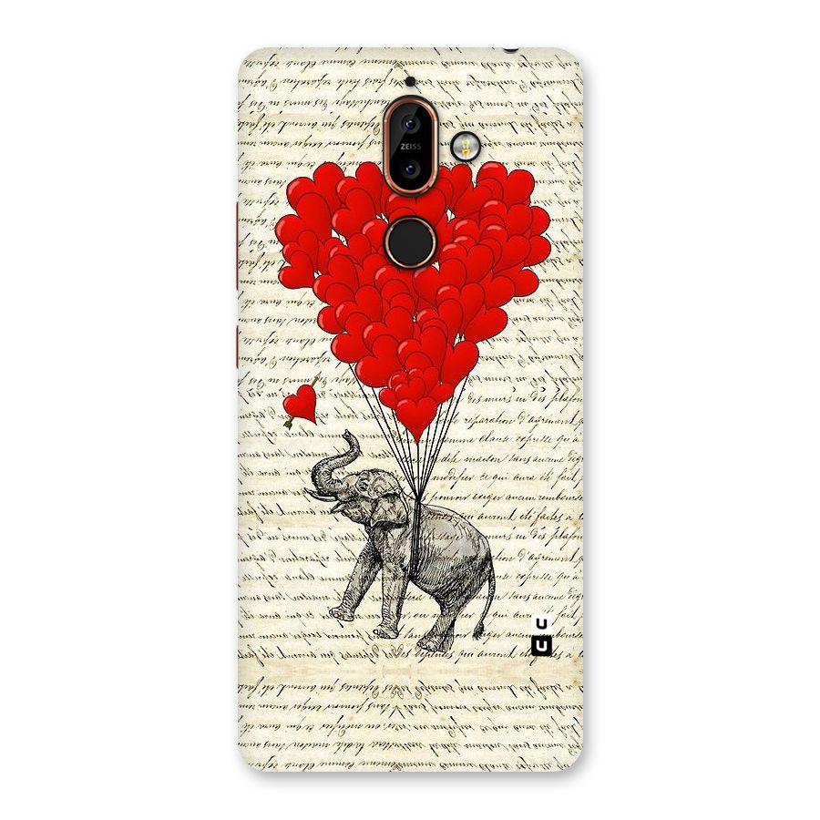 Love Weight Back Case for Nokia 7 Plus