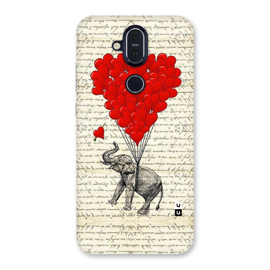 Love Weight Back Case for Nokia 8.1