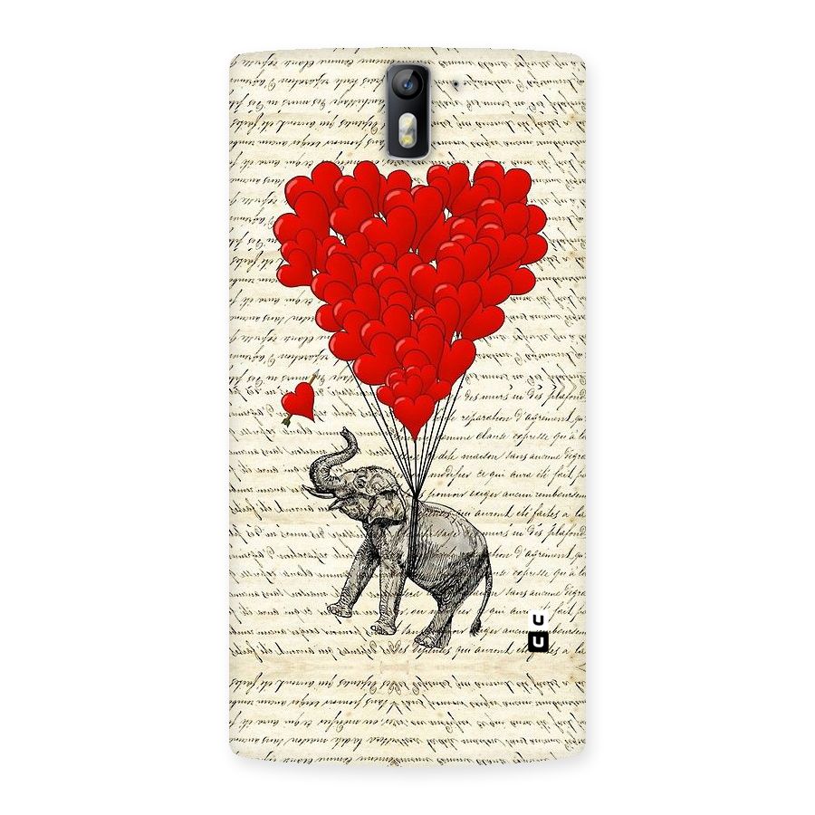 Love Weight Back Case for One Plus One