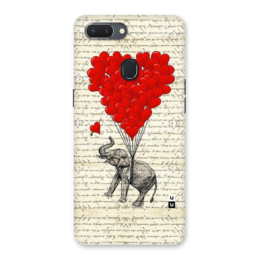 Love Weight Back Case for Oppo Realme 2