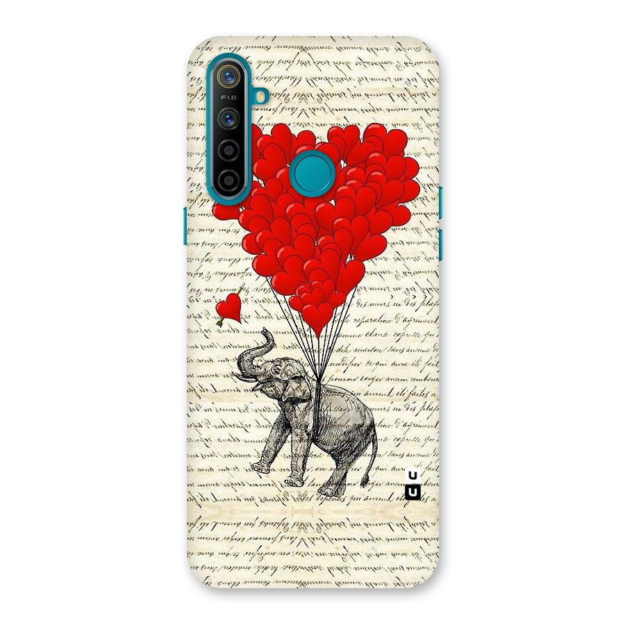 Love Weight Back Case for Realme 5i