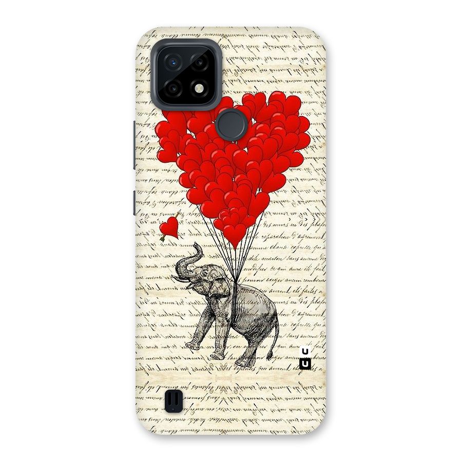 Love Weight Back Case for Realme C21