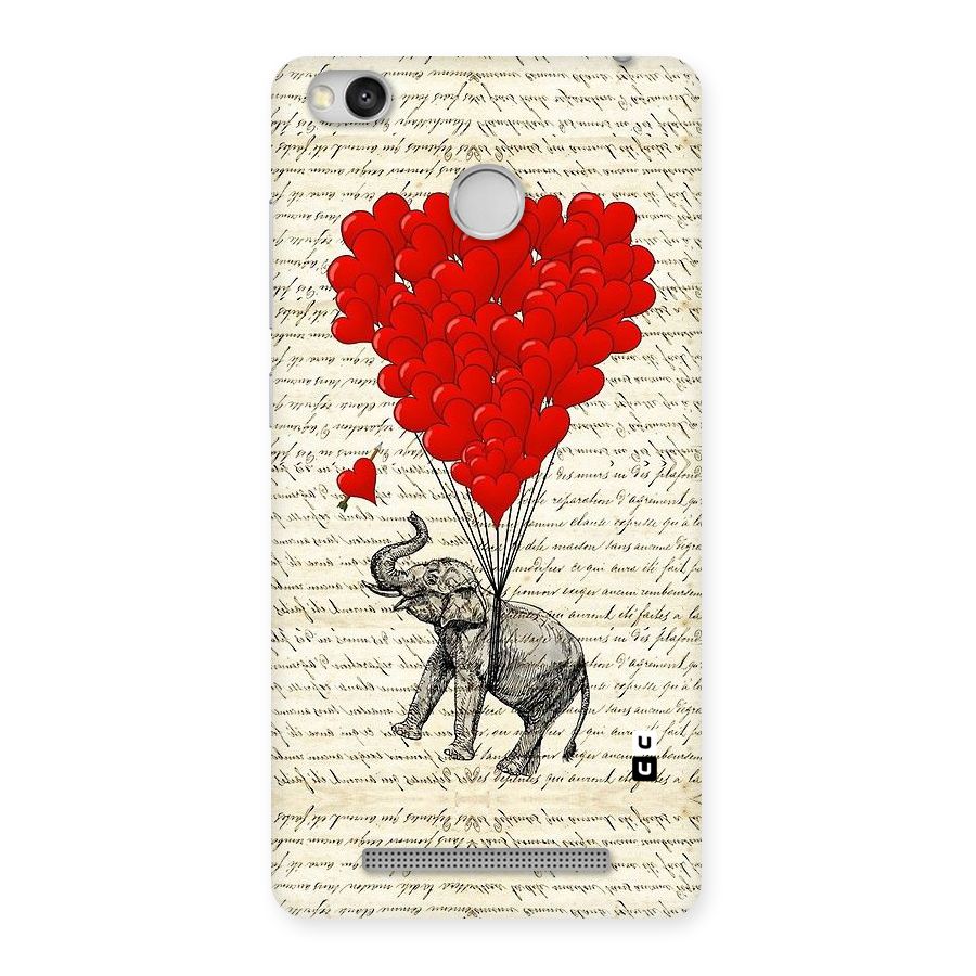 Love Weight Back Case for Redmi 3S Prime