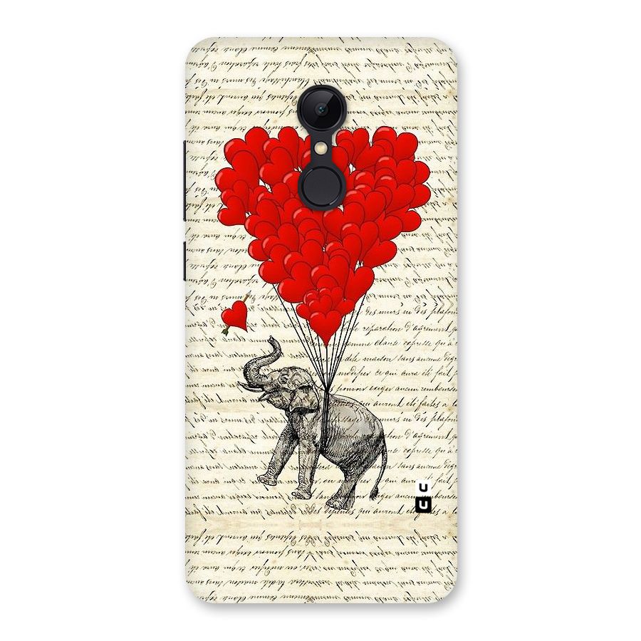 Love Weight Back Case for Redmi 5