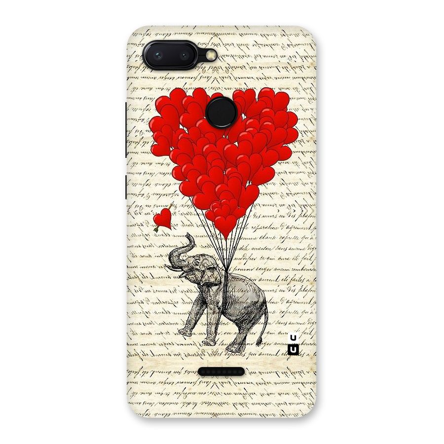 Love Weight Back Case for Redmi 6