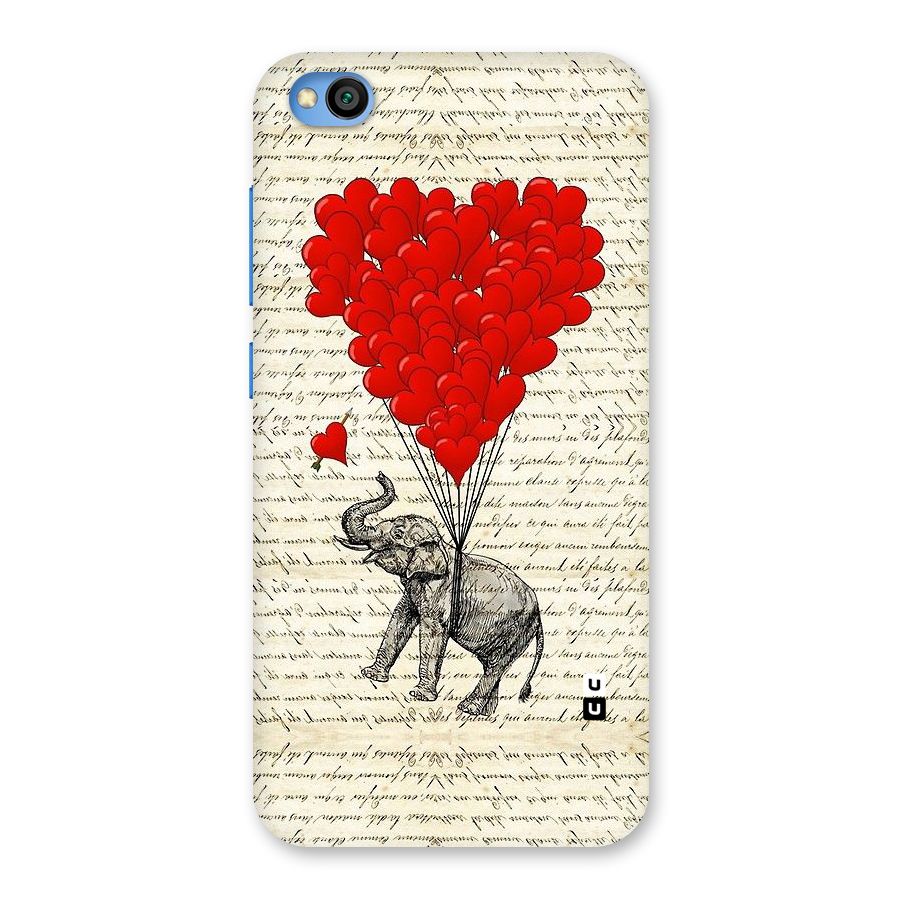 Love Weight Back Case for Redmi Go