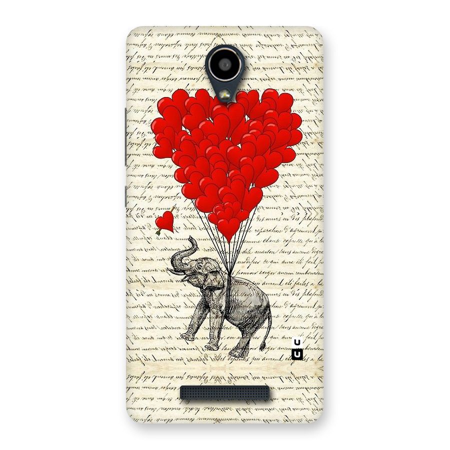 Love Weight Back Case for Redmi Note 2
