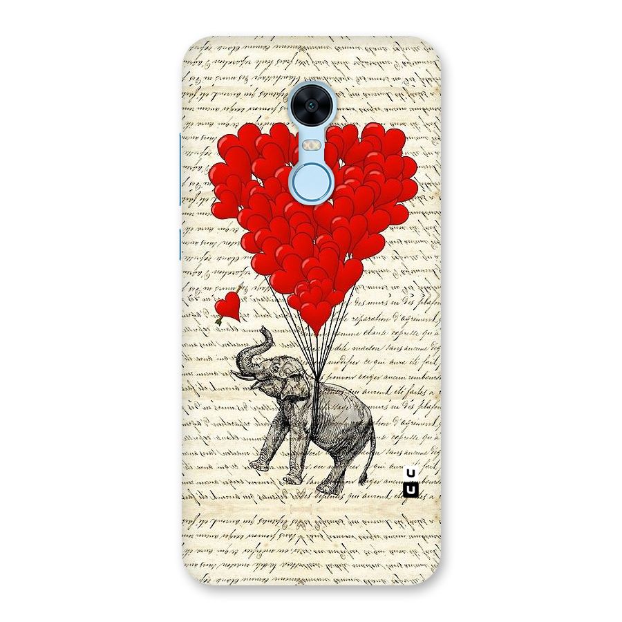 Love Weight Back Case for Redmi Note 5