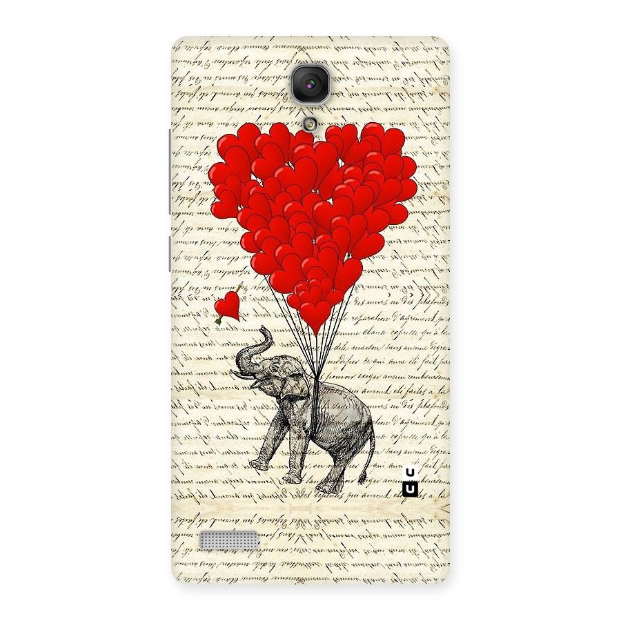 Love Weight Back Case for Redmi Note Prime