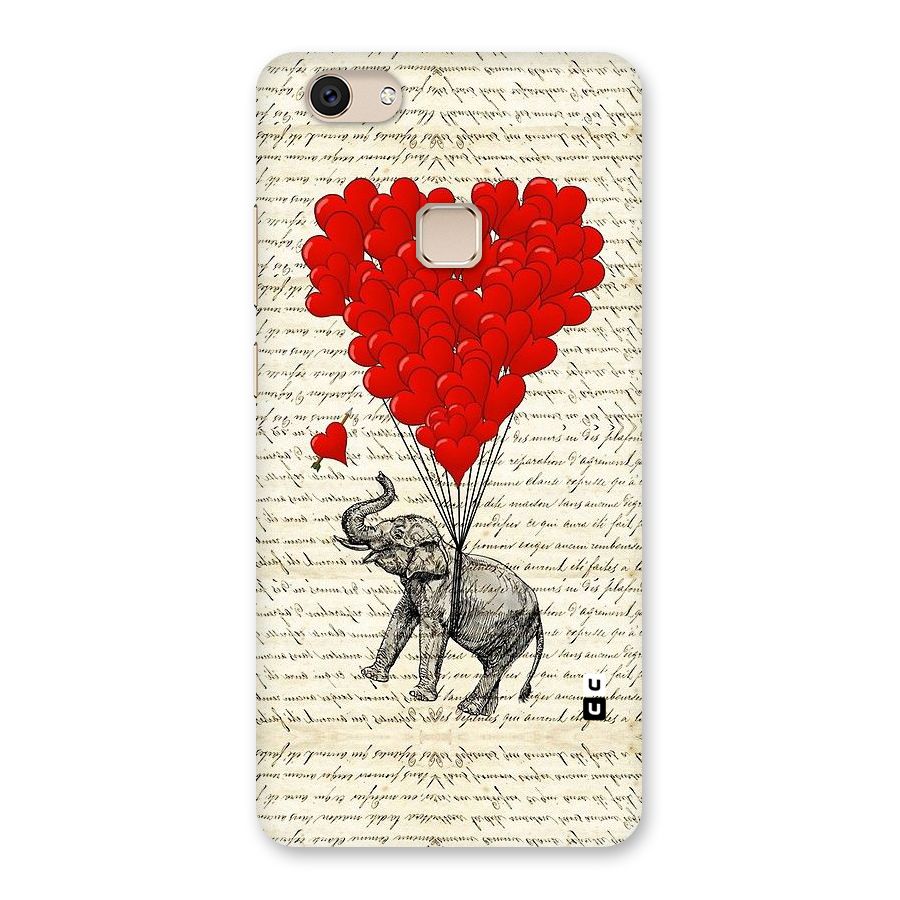 Love Weight Back Case for Vivo V7