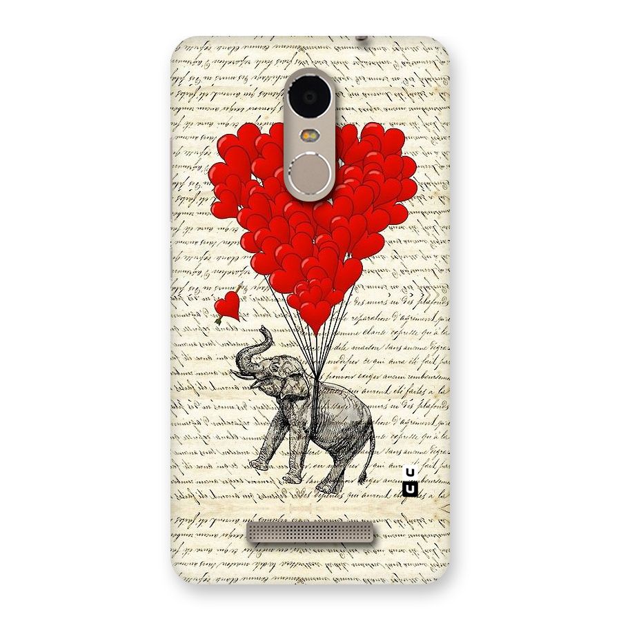 Love Weight Back Case for Xiaomi Redmi Note 3