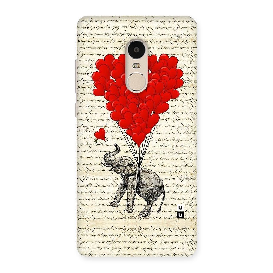Love Weight Back Case for Xiaomi Redmi Note 4