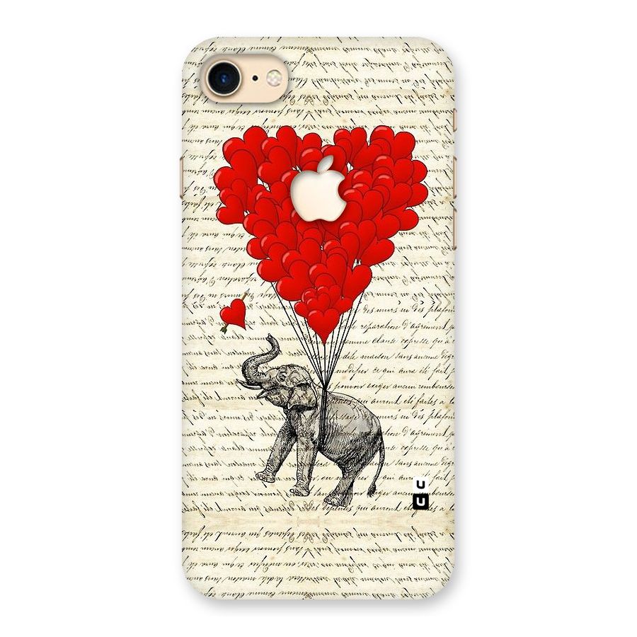 Love Weight Back Case for iPhone 7 Apple Cut
