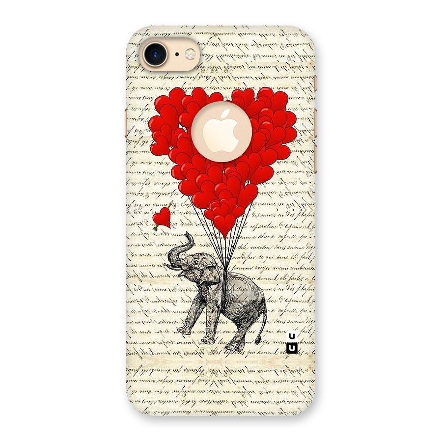 Love Weight Back Case for iPhone 7 Logo Cut