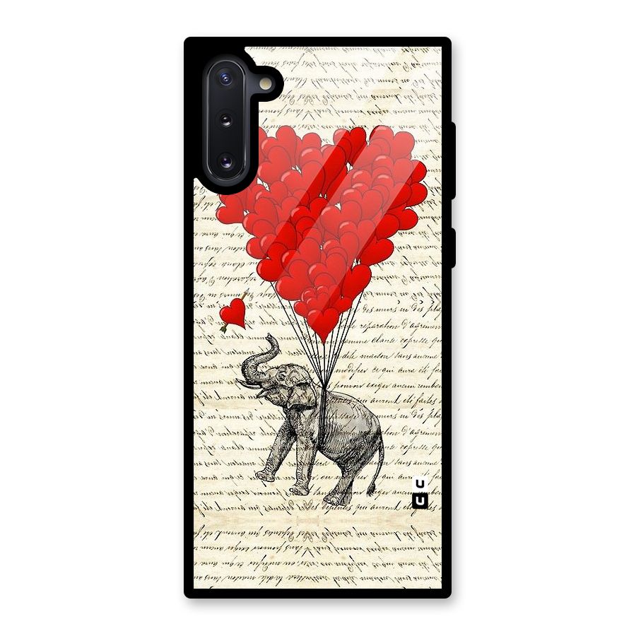Love Weight Glass Back Case for Galaxy Note 10