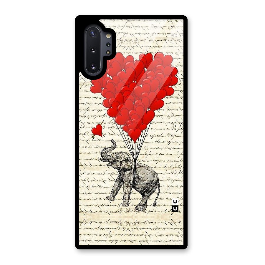 Love Weight Glass Back Case for Galaxy Note 10 Plus