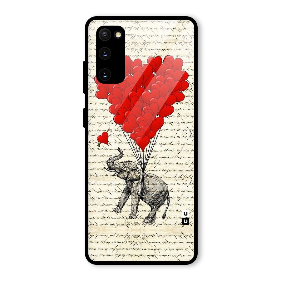Love Weight Glass Back Case for Galaxy S20 FE 5G