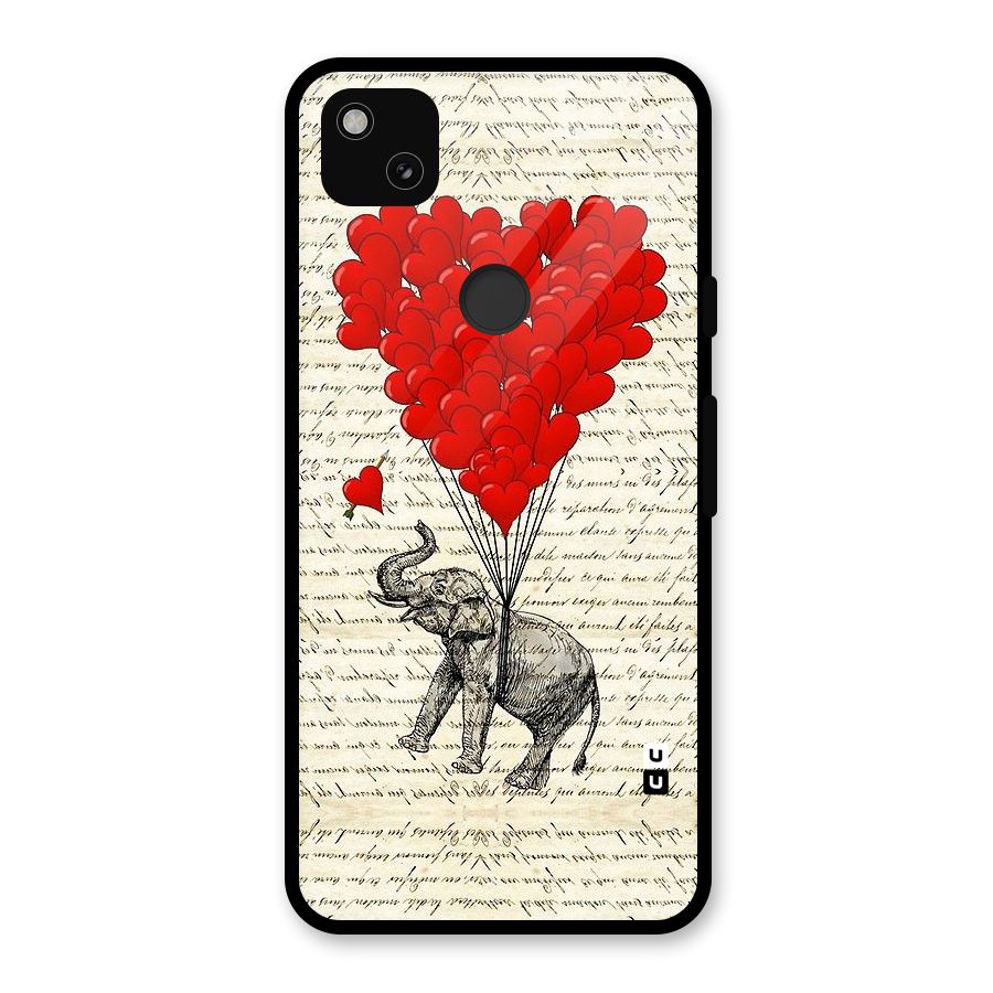 Love Weight Glass Back Case for Google Pixel 4a