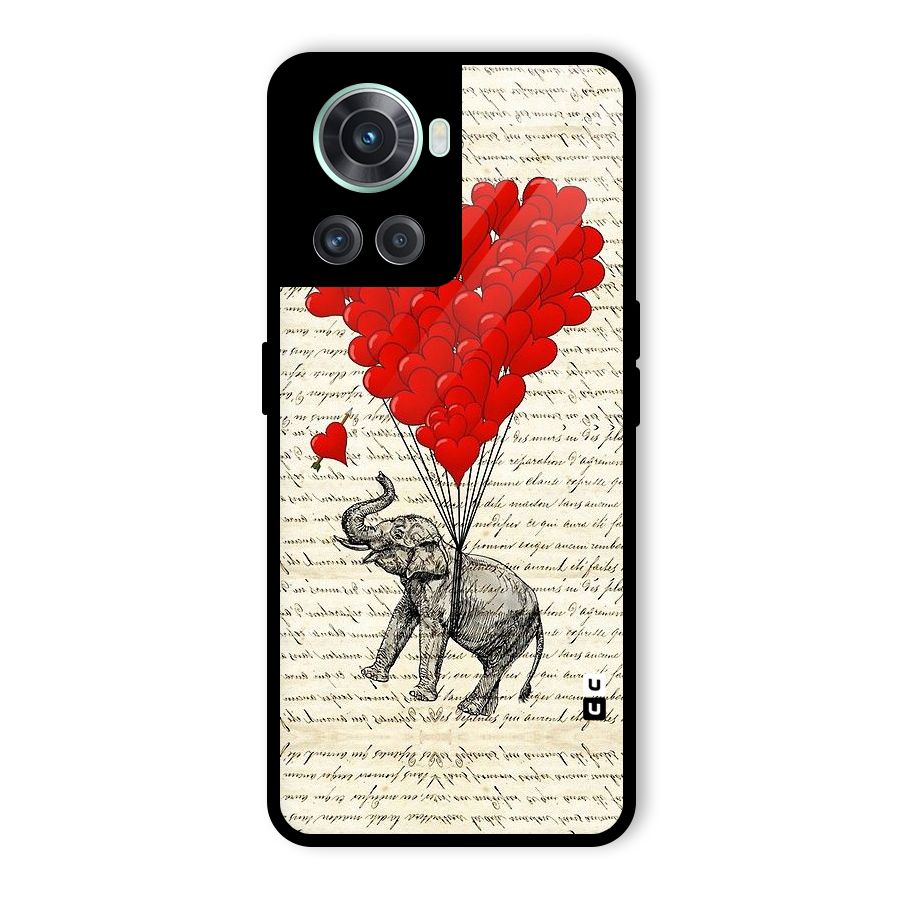 Love Weight Glass Back Case for OnePlus 10R