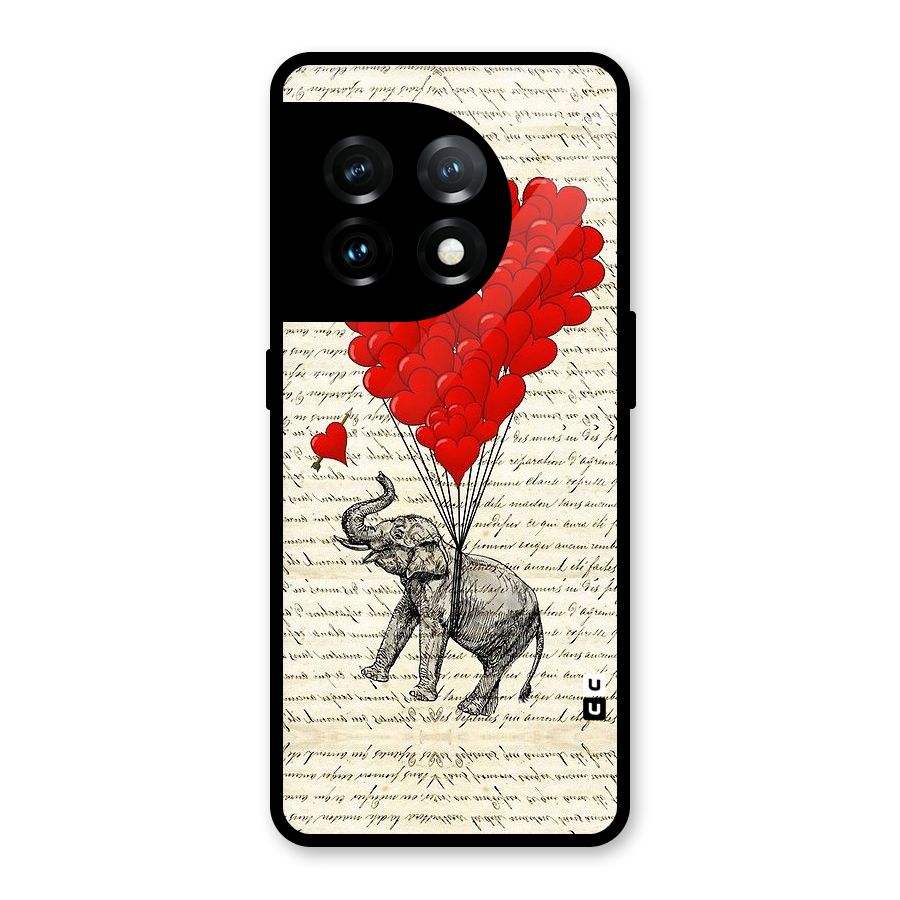 Love Weight Glass Back Case for OnePlus 11