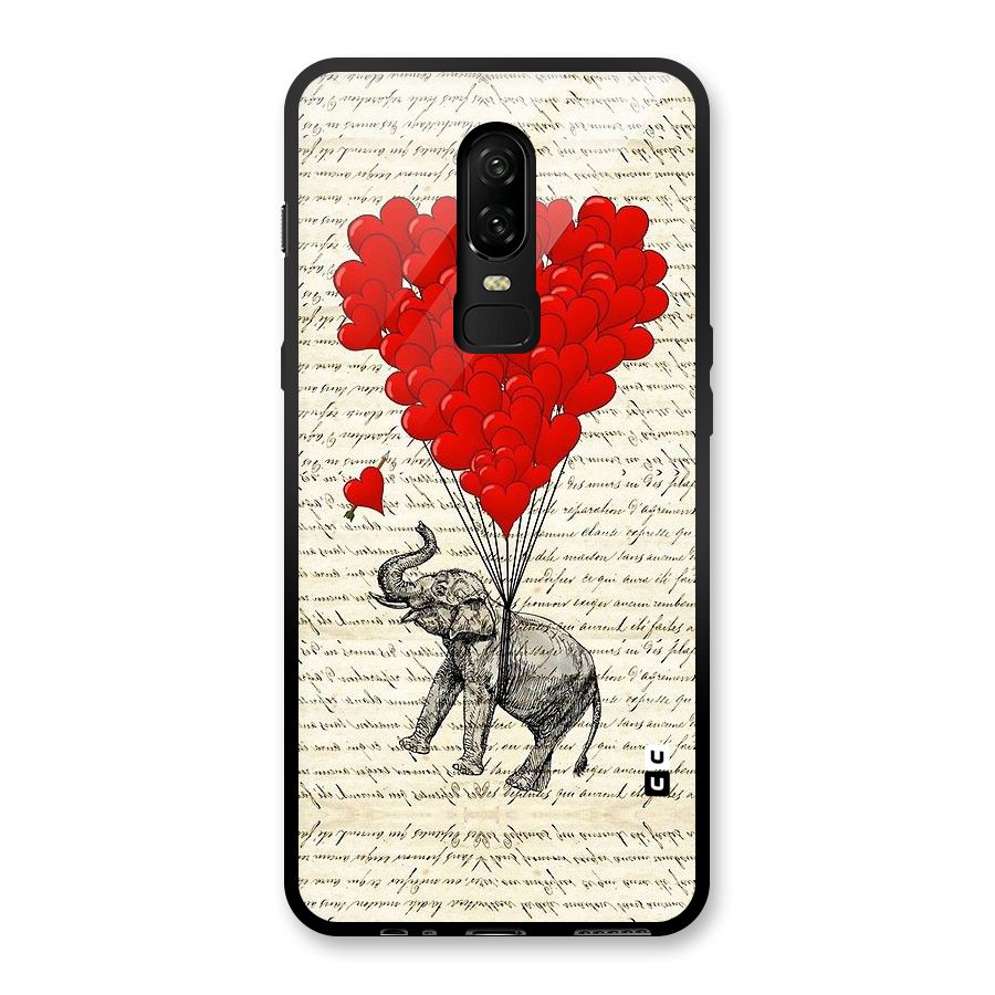 Love Weight Glass Back Case for OnePlus 6