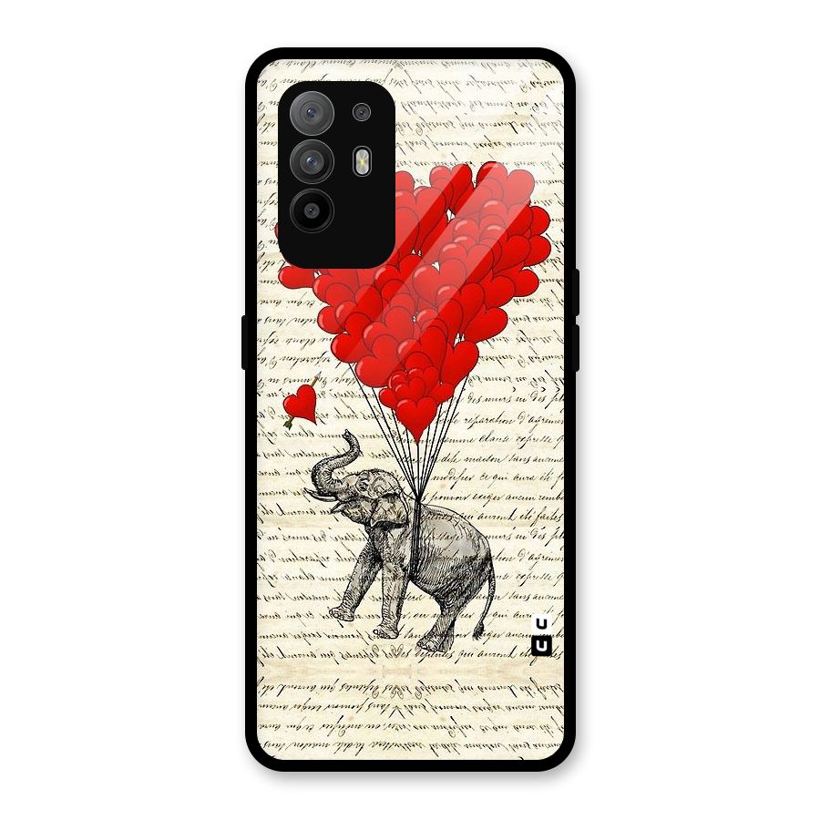 Love Weight Glass Back Case for Oppo F19 Pro Plus 5G
