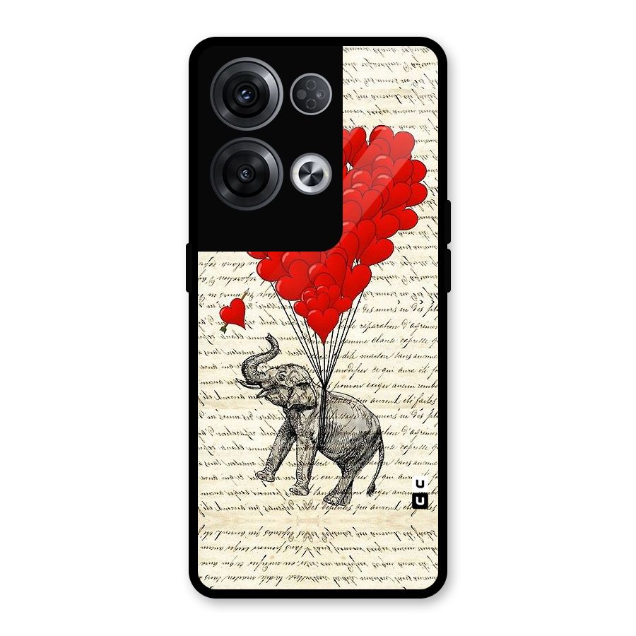 Love Weight Glass Back Case for Oppo Reno8 Pro 5G