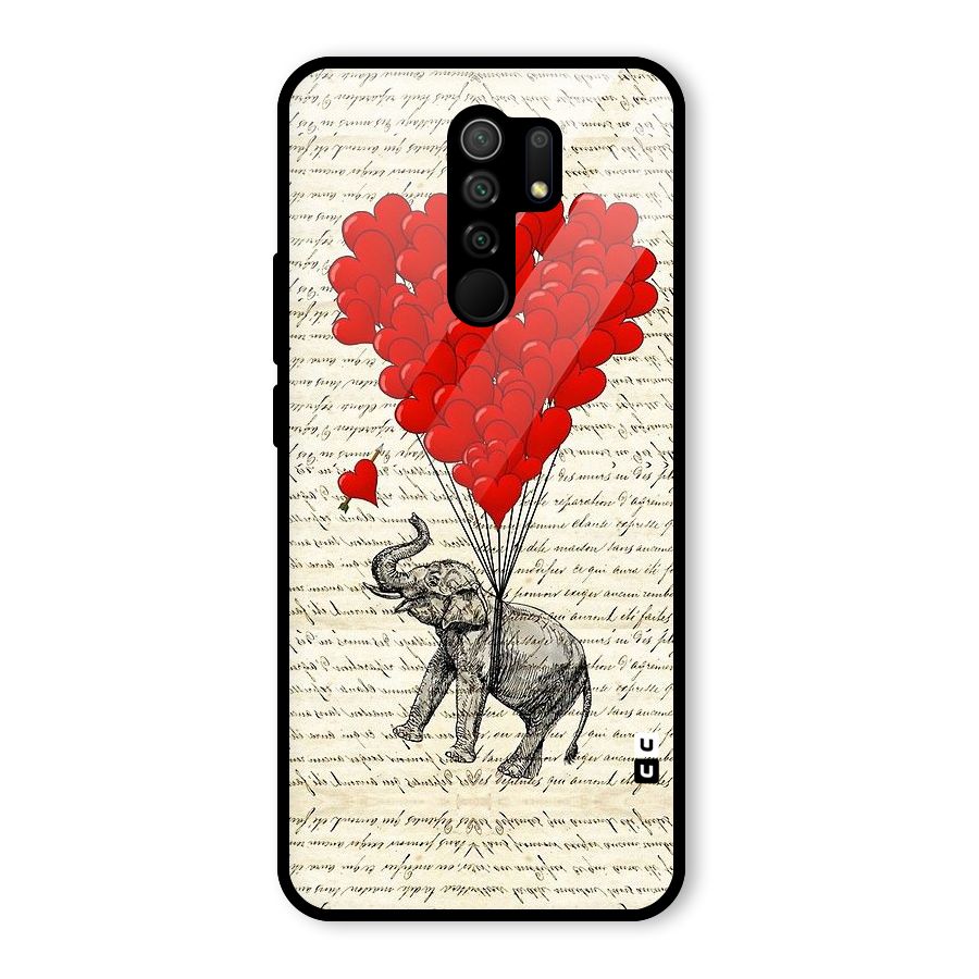 Love Weight Glass Back Case for Poco M2