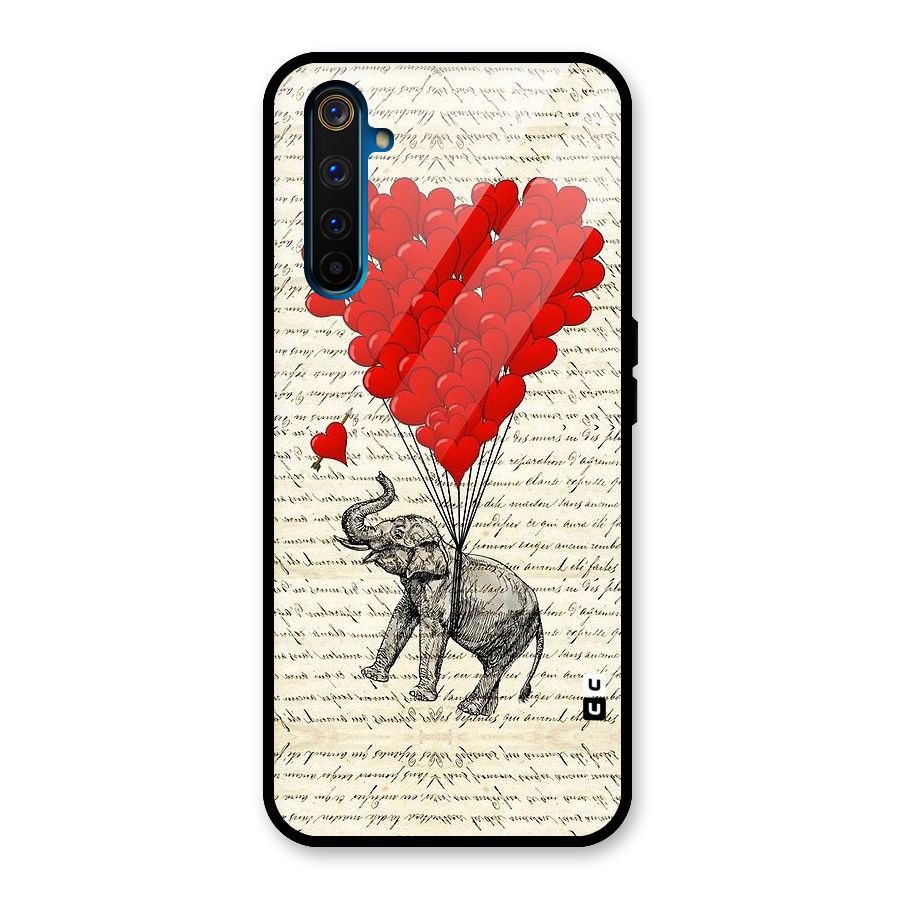 Love Weight Glass Back Case for Realme 6 Pro