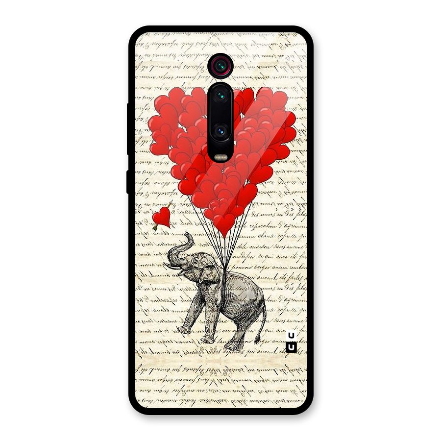 Love Weight Glass Back Case for Redmi K20 Pro