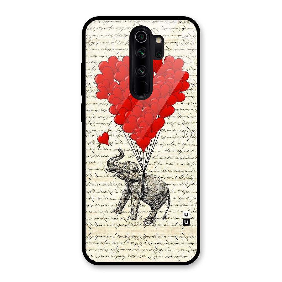 Love Weight Glass Back Case for Redmi Note 8 Pro