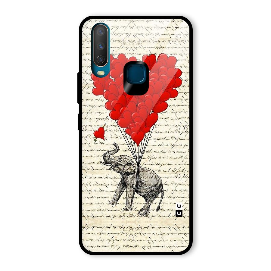 Love Weight Glass Back Case for Vivo U10
