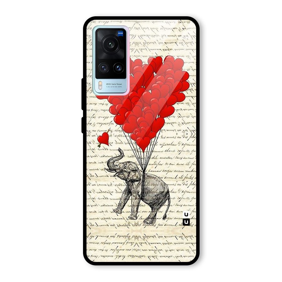 Love Weight Glass Back Case for Vivo X60