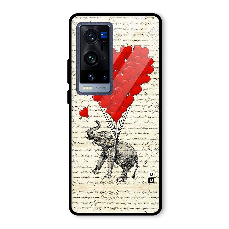 Love Weight Glass Back Case for Vivo X60 Pro Plus