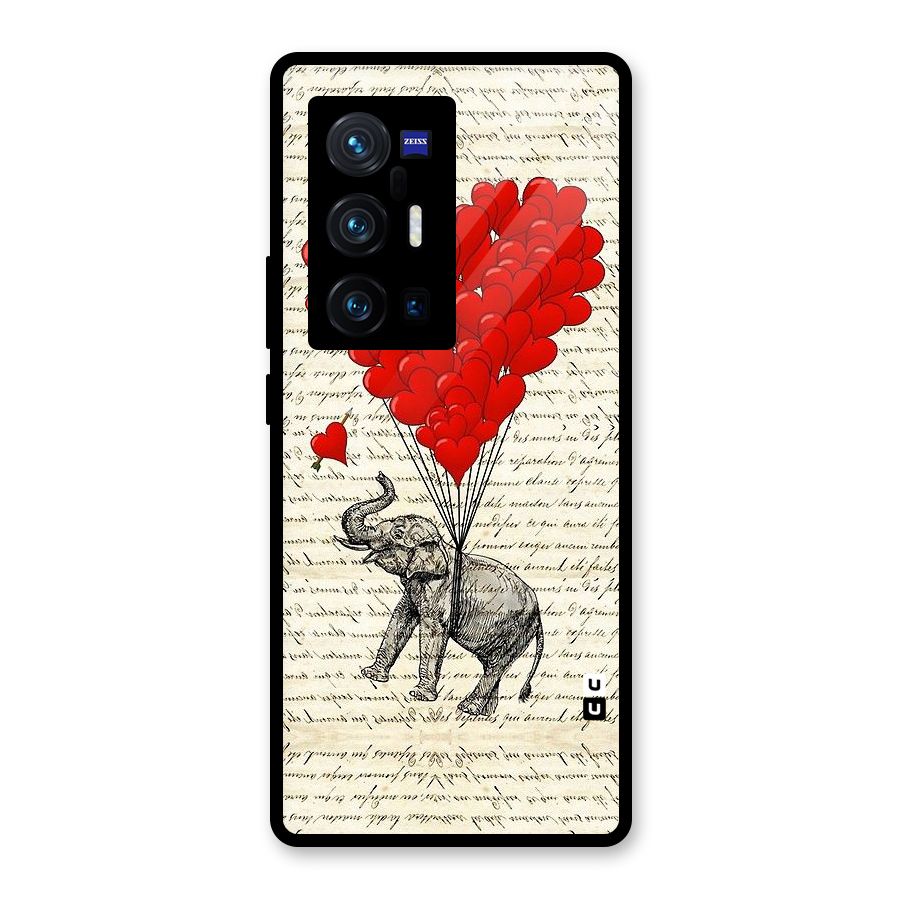 Love Weight Glass Back Case for Vivo X70 Pro Plus