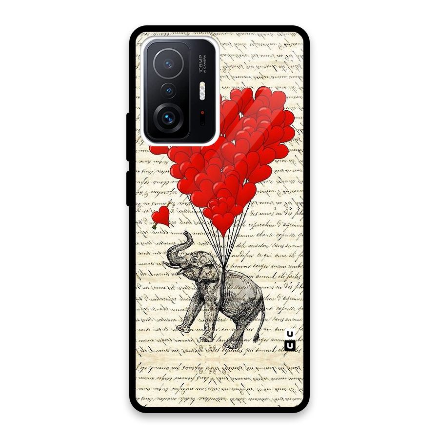 Love Weight Glass Back Case for Xiaomi 11T Pro
